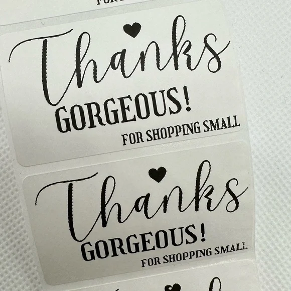 Thanks stickers  2" Stickers labels (100 roll ) NWT​​ - Picture 7 of 12
